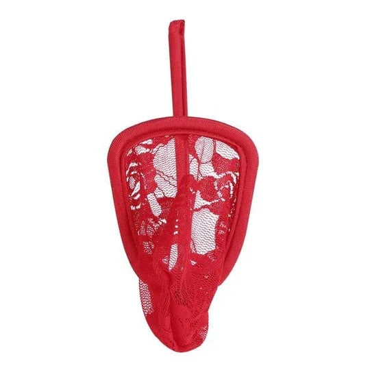 Tongs transparentes à cordon en C 