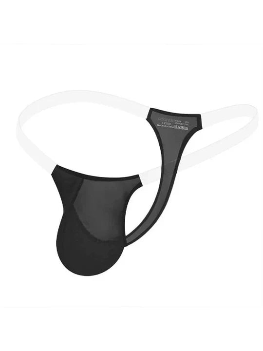 Sexy Low Rise Transparenter Beutel-String für Herren