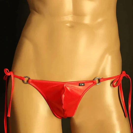 Verstellbarer G-String mit Metallring
