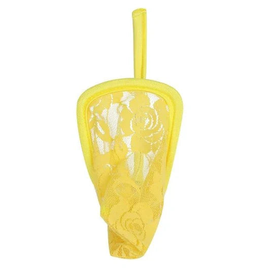 Tongs transparentes à cordon en C 