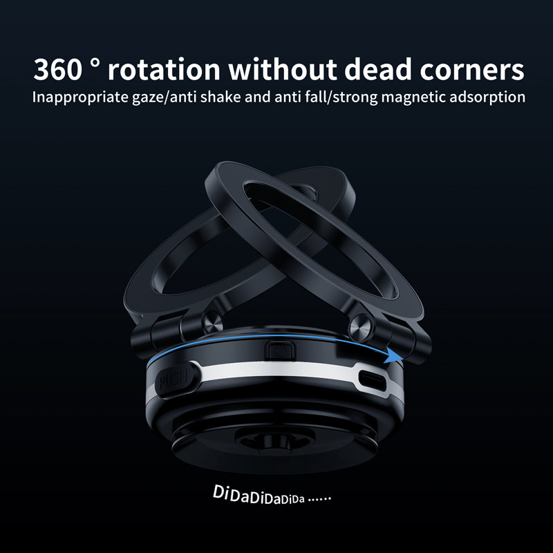 360° Vacuum-Adsorption Foldable Phone Stand