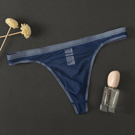 Sexy transparenter Bikini-Slip mit niedriger Taille