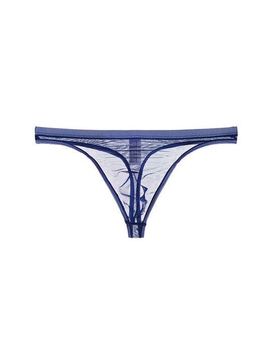 Sexy transparenter Bikini-Slip mit niedriger Taille
