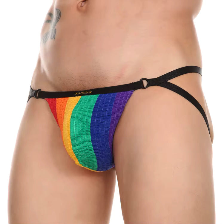 Sexy Regenbogen-Suspensorium