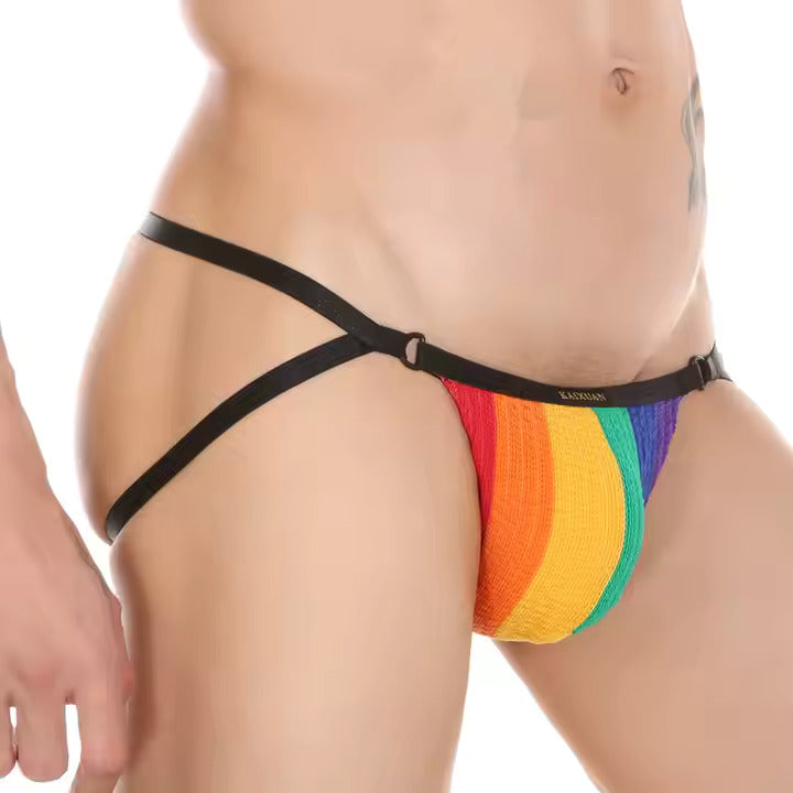 Sexy Regenbogen-Suspensorium