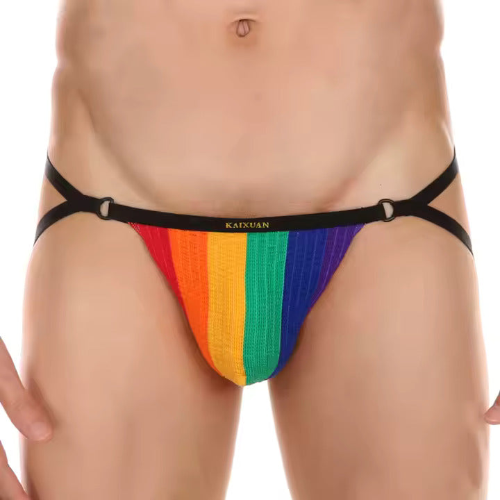 Sexy Regenbogen-Suspensorium