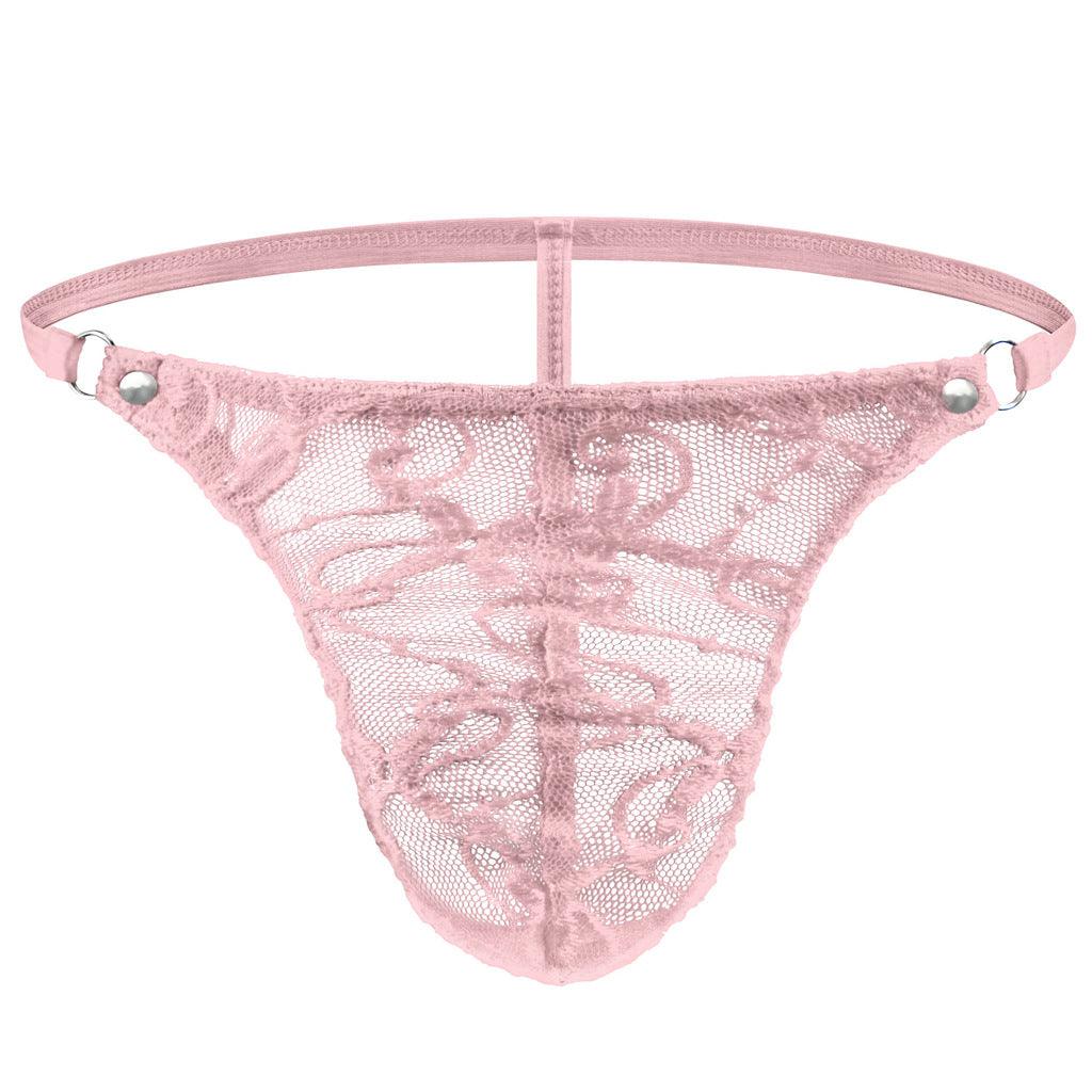 Durchsichtiger G-String aus Netzstoff