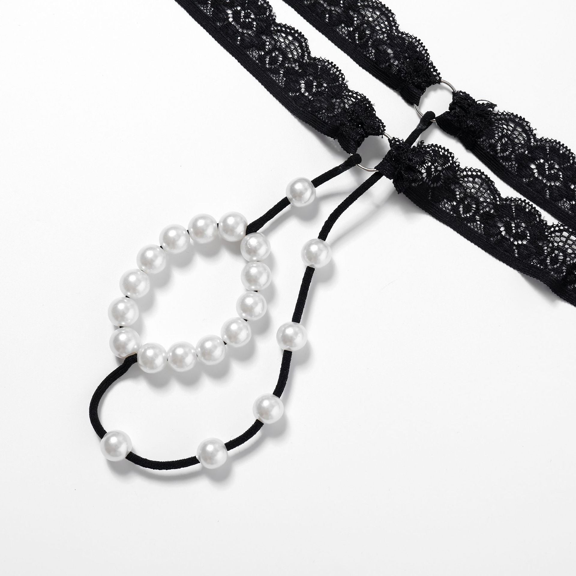 Sexy Low-Rise-Strings mit offenem Schritt
