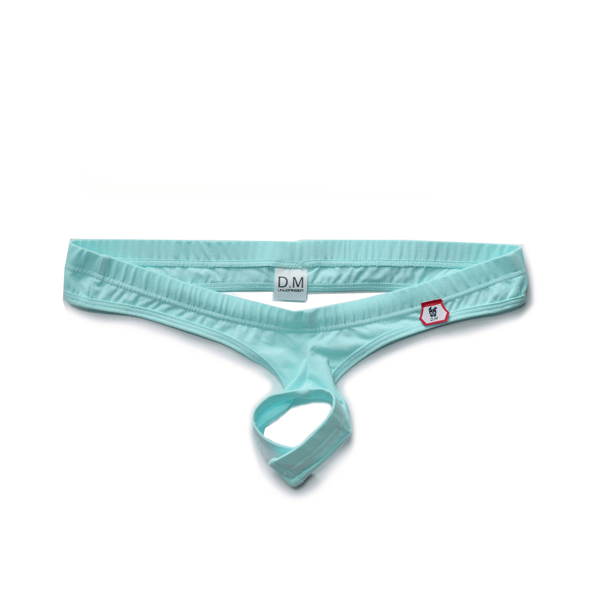 Low-Rise Sexy Hollow Out Suspender Cotton Thong - CS024