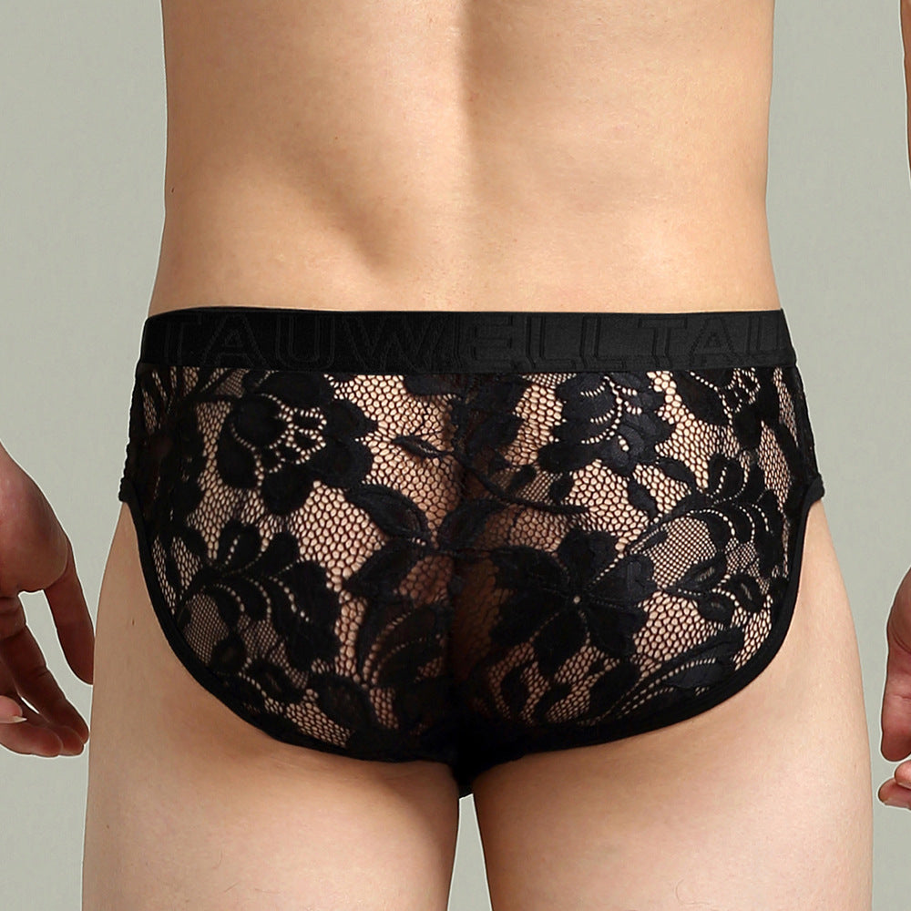 Sexy durchsichtiger Spitzenslip