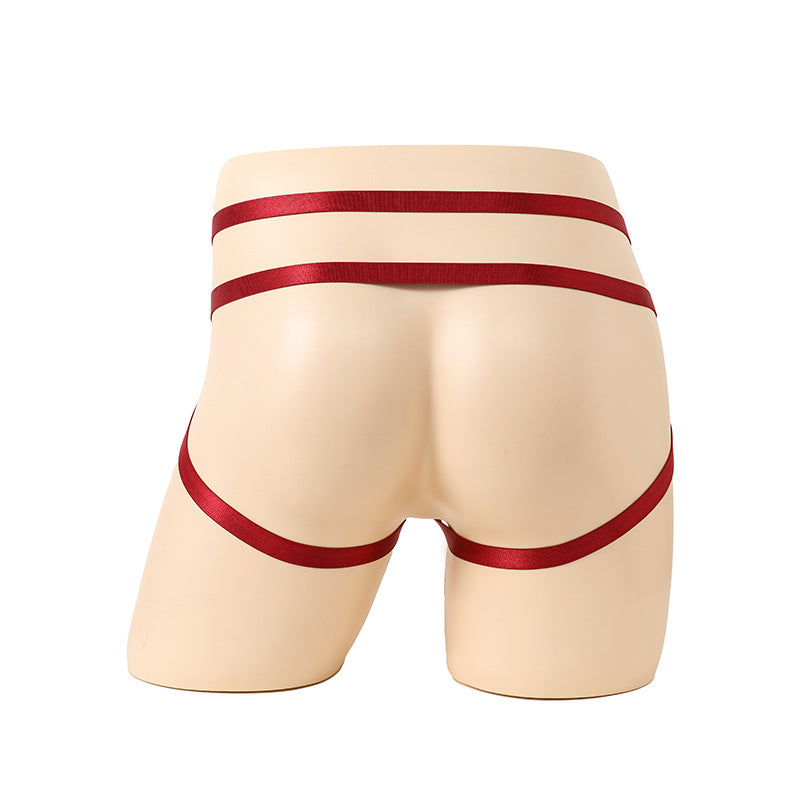 Sexy durchsichtige Jockstraps mit O-Ring 