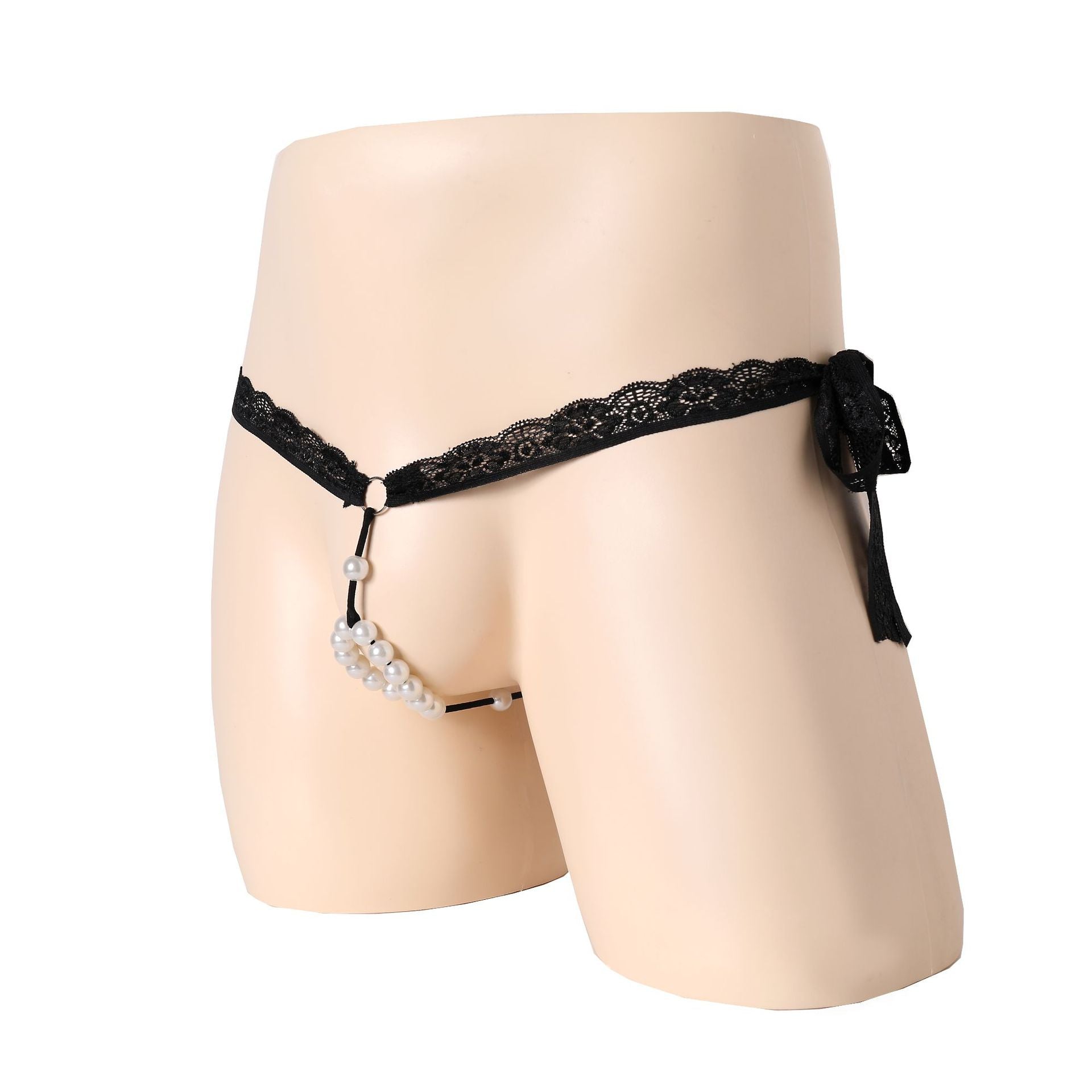 Sexy Low-Rise-Strings mit offenem Schritt