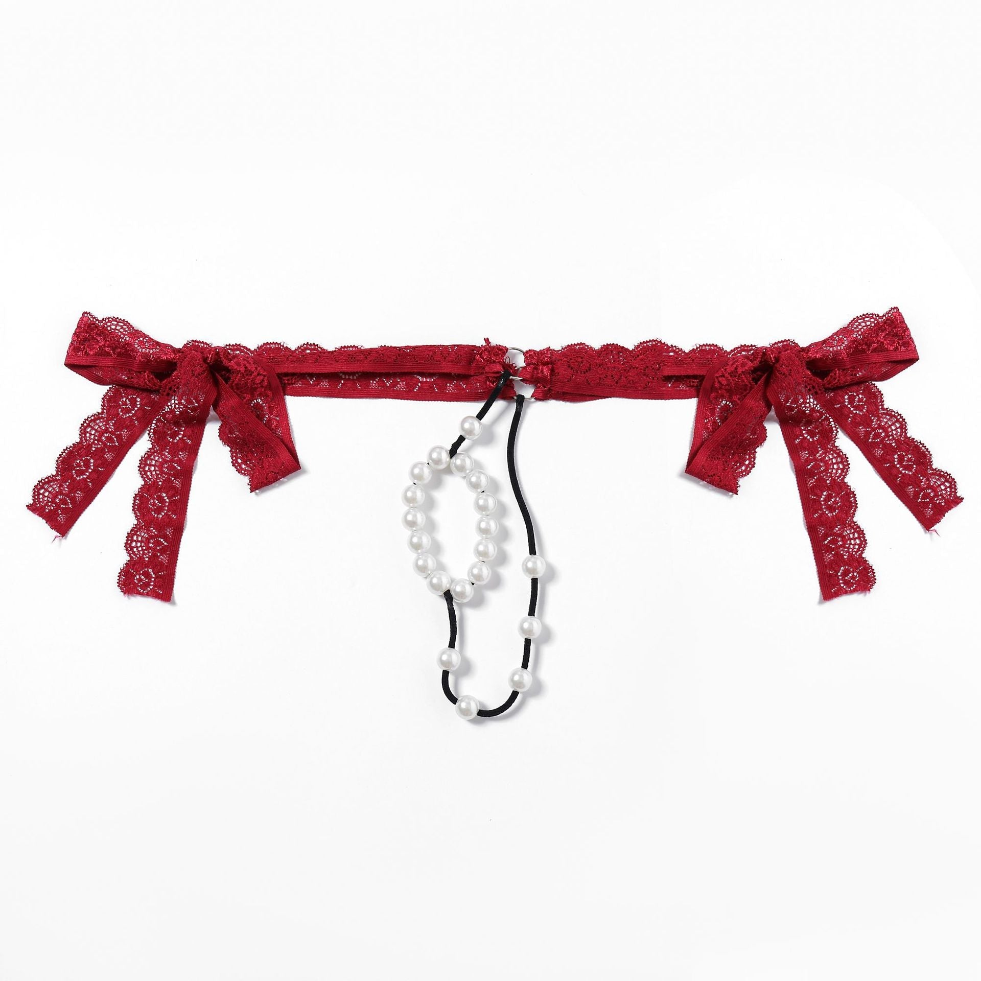 Sexy Low-Rise-Strings mit offenem Schritt