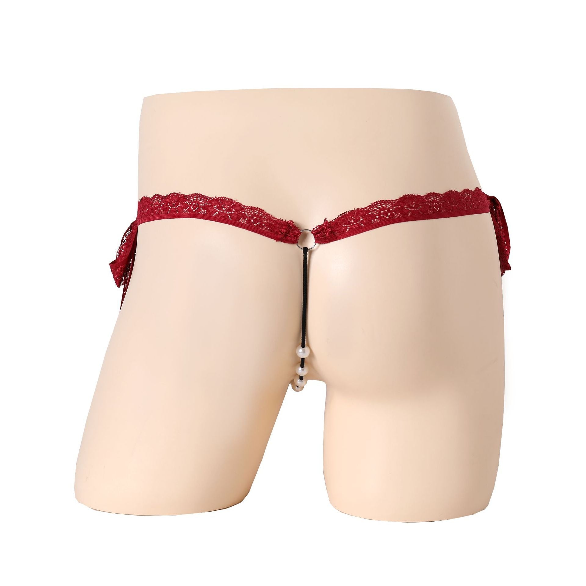 Sexy Low-Rise-Strings mit offenem Schritt
