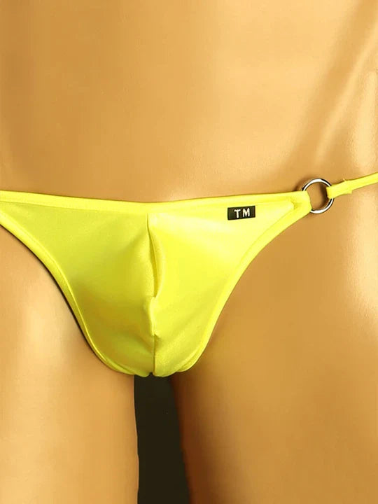 Verstellbarer G-String mit Metallring