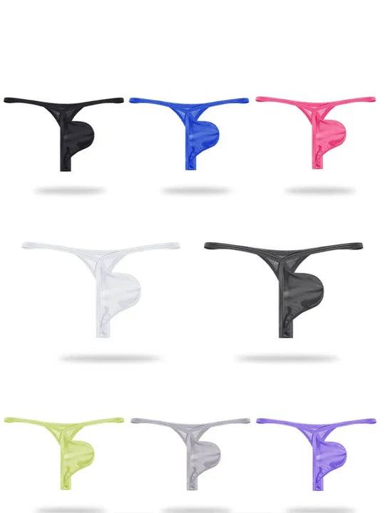 Sexy Tanga mit niedriger Taille und Beutel 