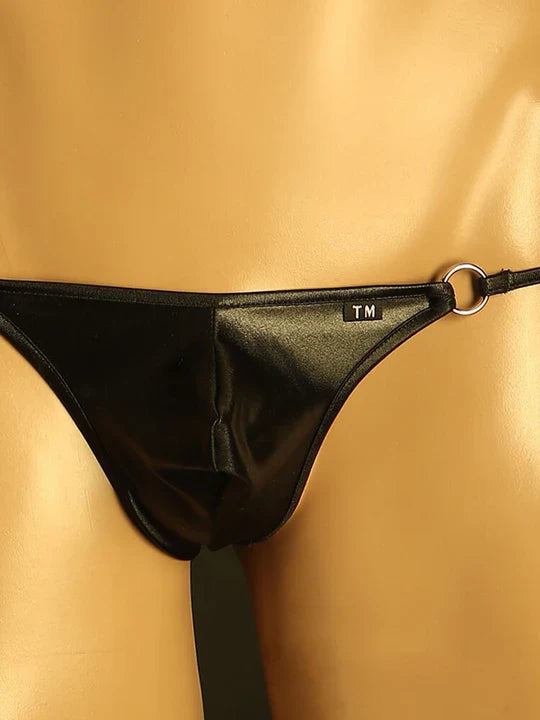 Verstellbarer G-String mit Metallring