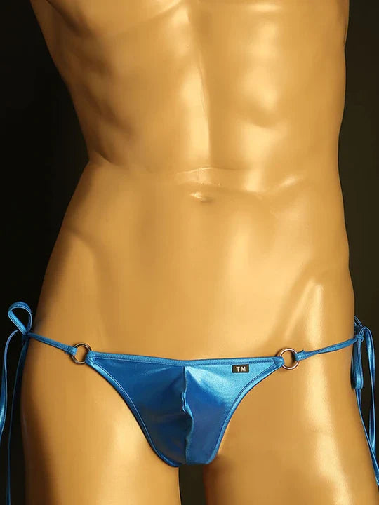 Verstellbarer G-String mit Metallring