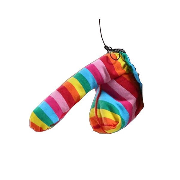 Sexy Regenbogen-Schwanzsocke 
