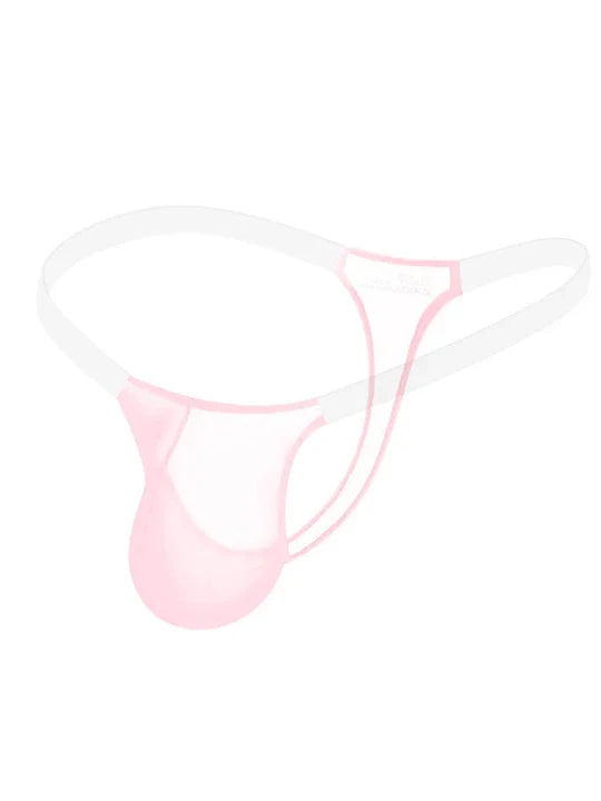 Sexy Low Rise Transparenter Beutel-String für Herren