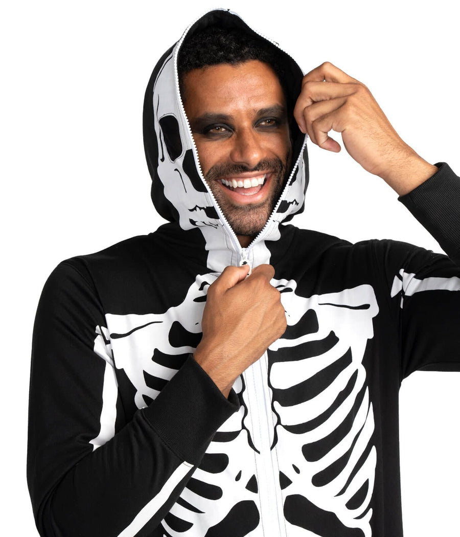 Halloween Skelettkostüm für Herren