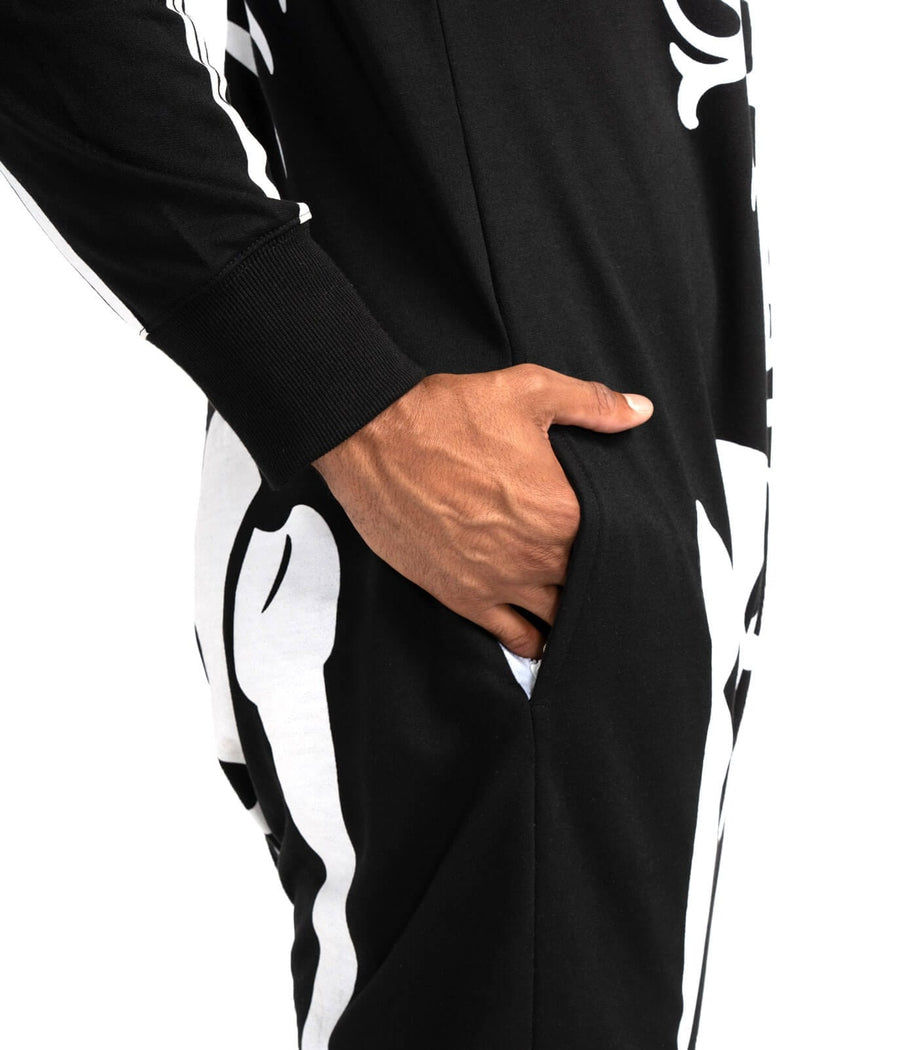Halloween Skelettkostüm für Herren
