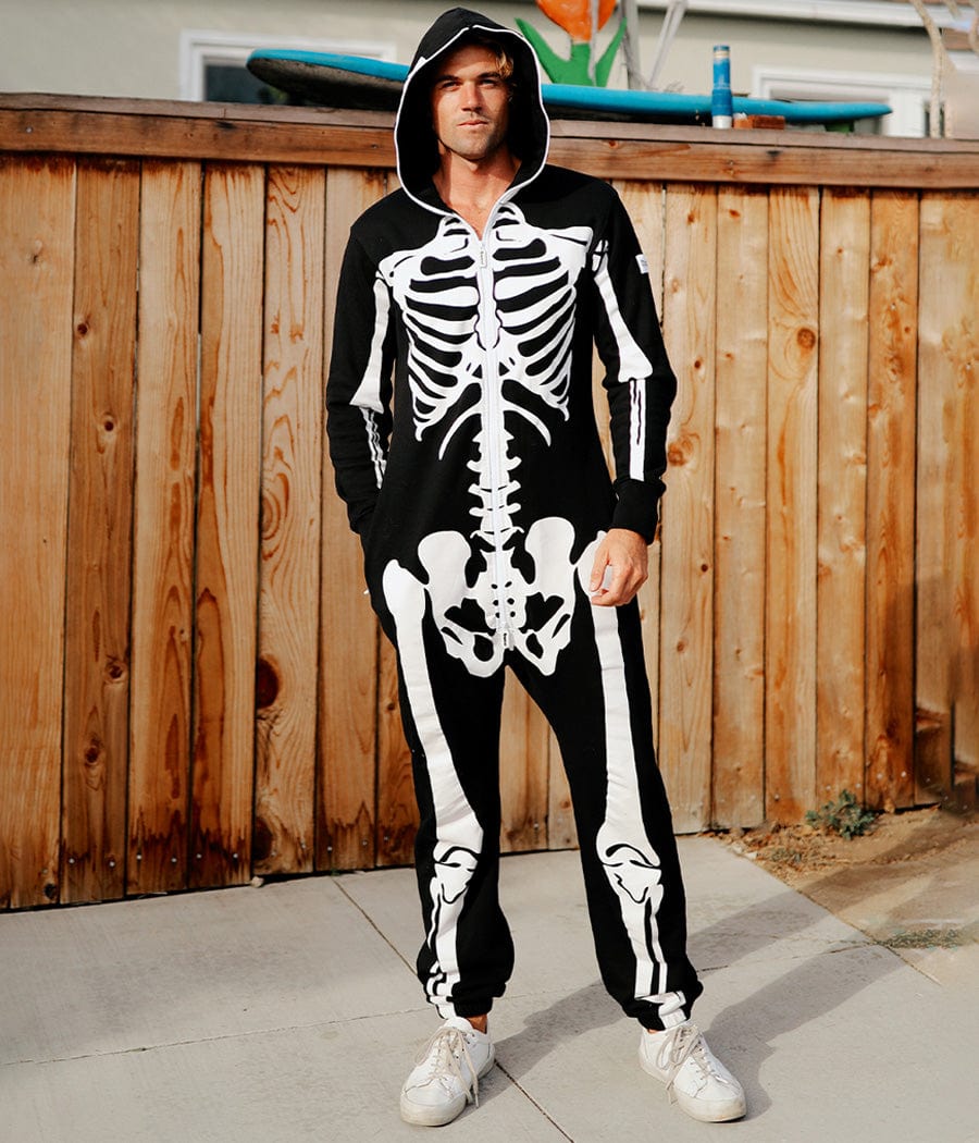 Halloween Skelettkostüm für Herren