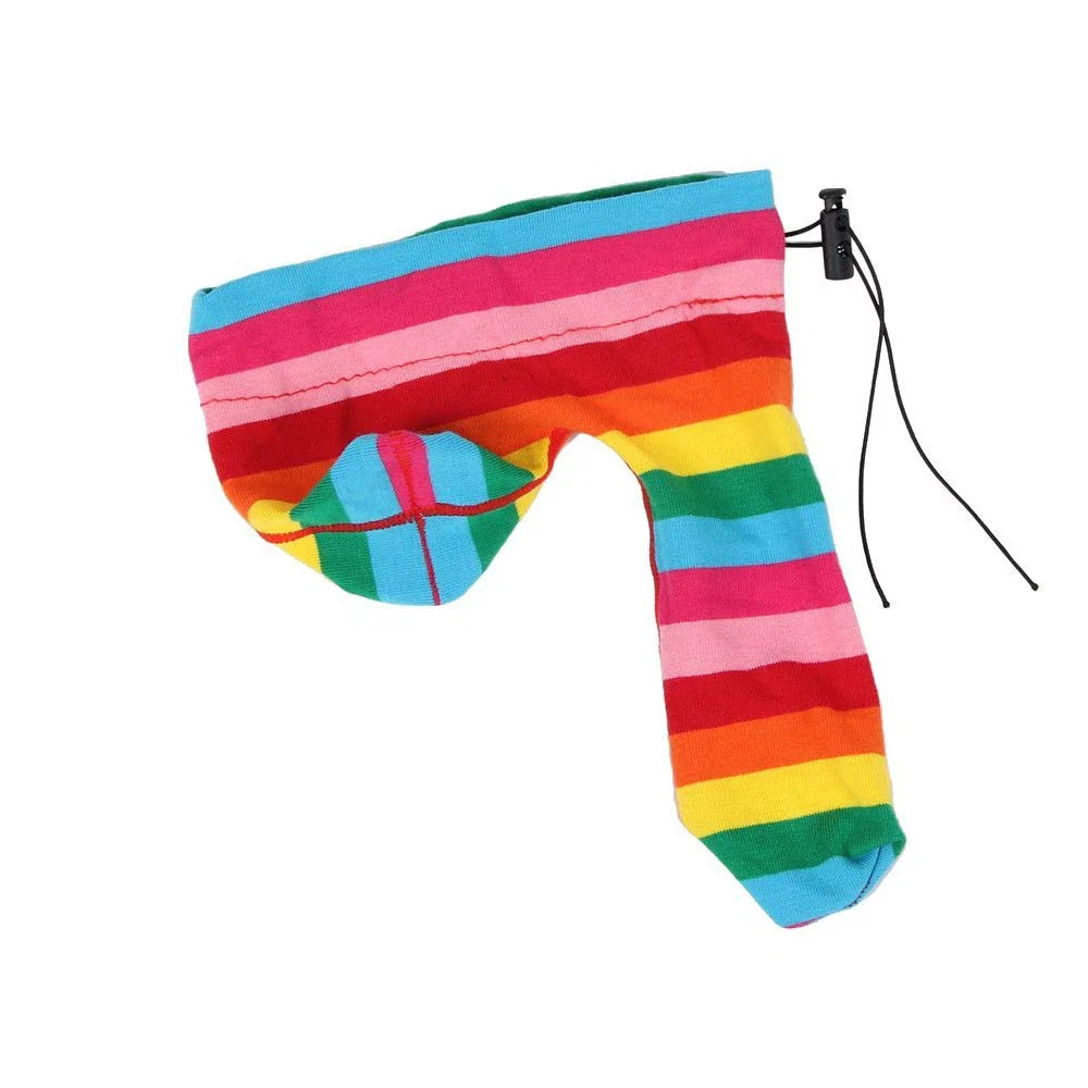 Sexy Regenbogen-Schwanzsocke 