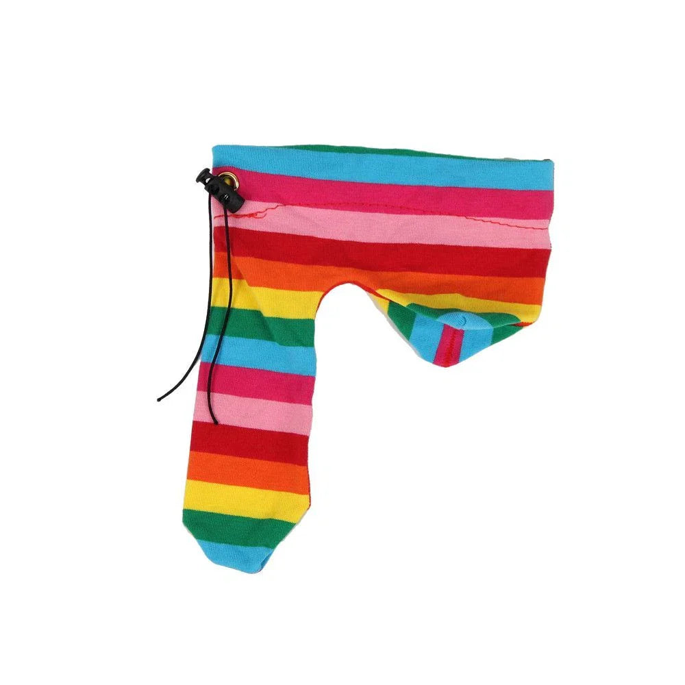 Sexy Regenbogen-Schwanzsocke 