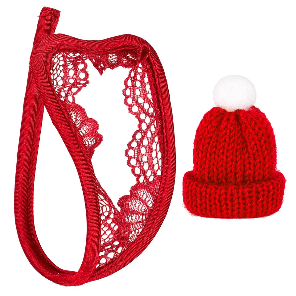 Beutel-Ausbuchtungs-C-String-Tanga