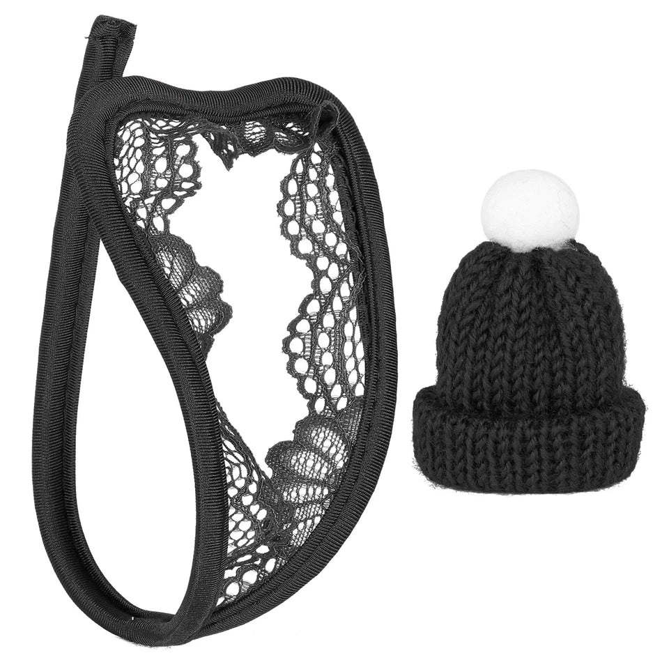 Beutel-Ausbuchtungs-C-String-Tanga