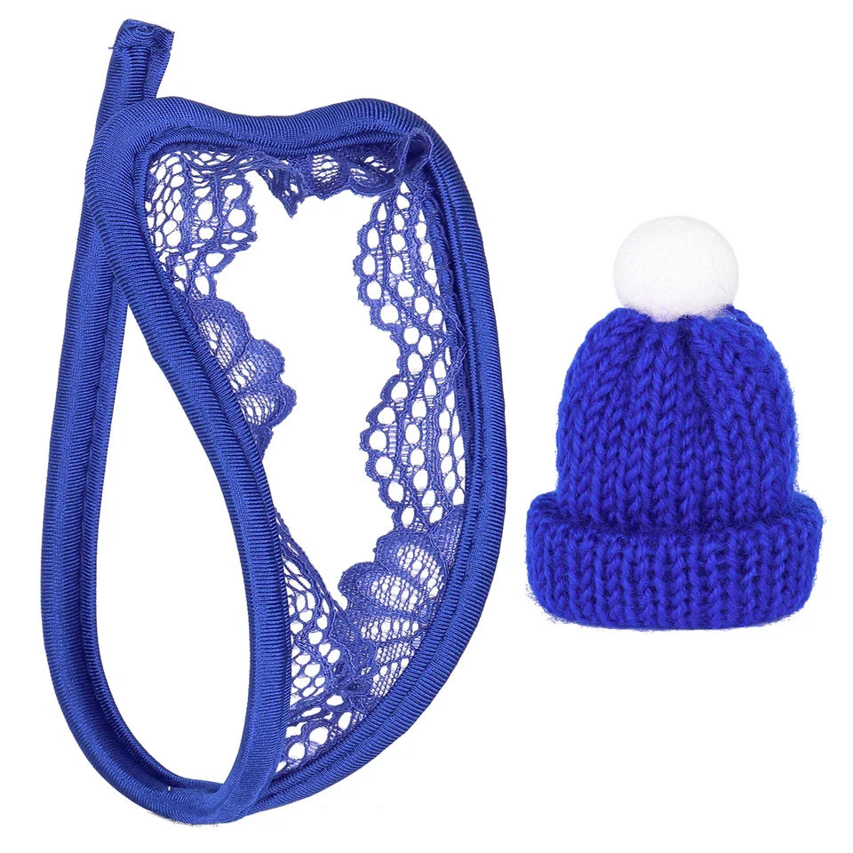 Beutel-Ausbuchtungs-C-String-Tanga