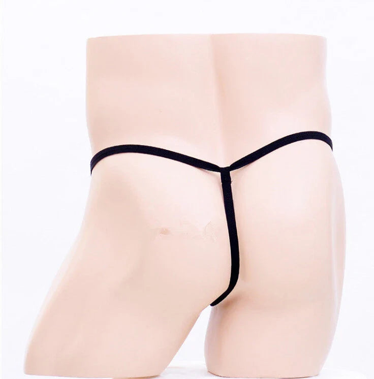 Elastischer G-String mit O-Ring und offenem Schritt