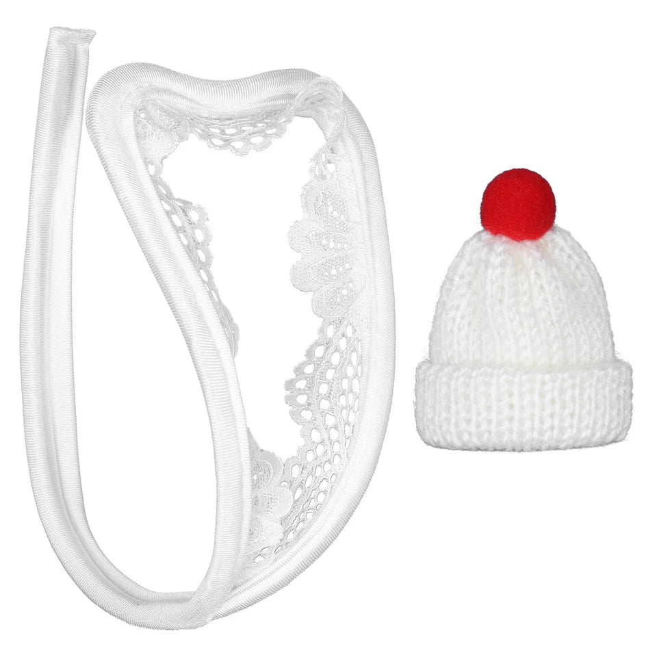 Beutel-Ausbuchtungs-C-String-Tanga