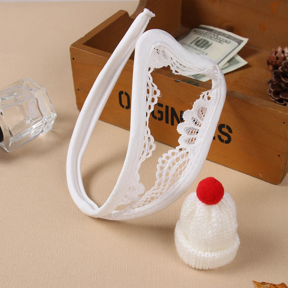 Beutel-Ausbuchtungs-C-String-Tanga