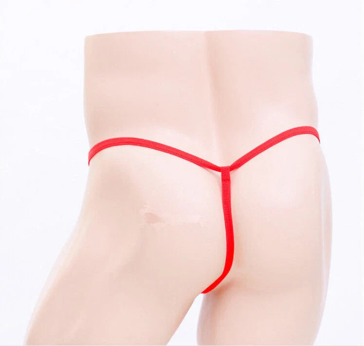 Elastischer G-String mit O-Ring und offenem Schritt