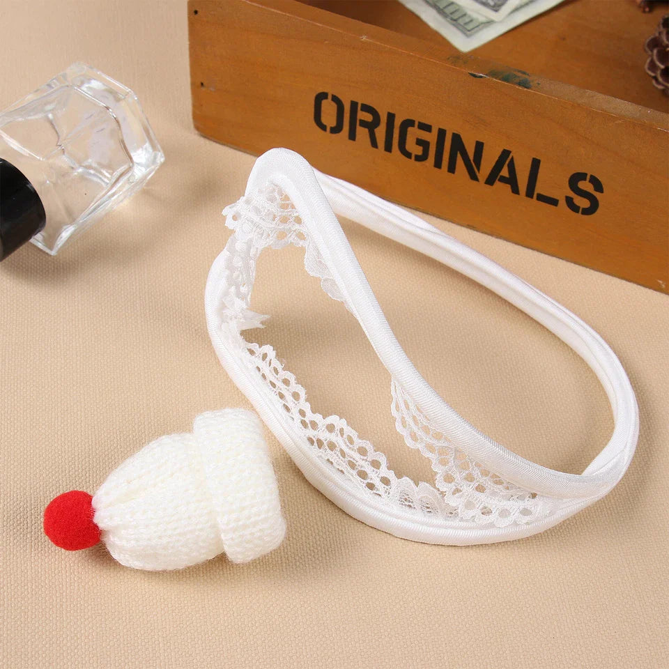 Beutel-Ausbuchtungs-C-String-Tanga