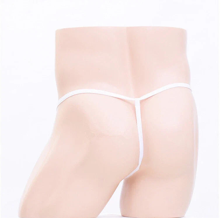 Elastischer G-String mit O-Ring und offenem Schritt